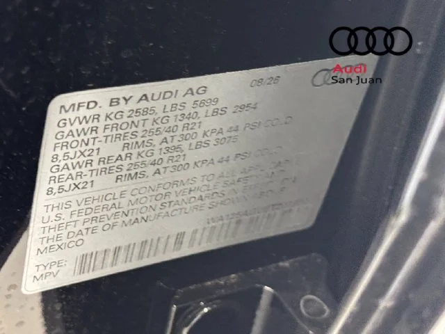 New 2026 Black Audi Premium Plus image 40