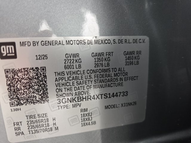 Used 2026 Sterling Gray Metallic Chevrolet 2LT image 21