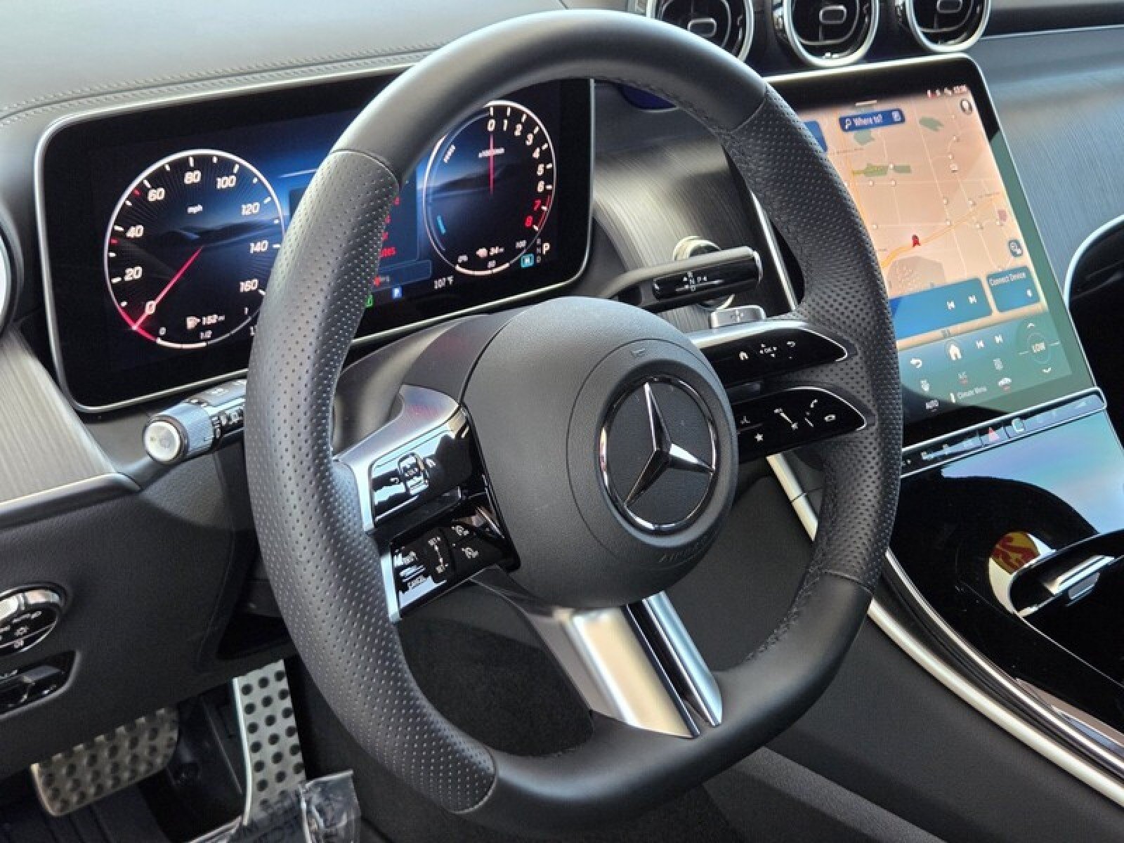 Certified Used 2025 MANUFAKTUR Alpine Grey Mercedes-Benz GLC 350e image 23