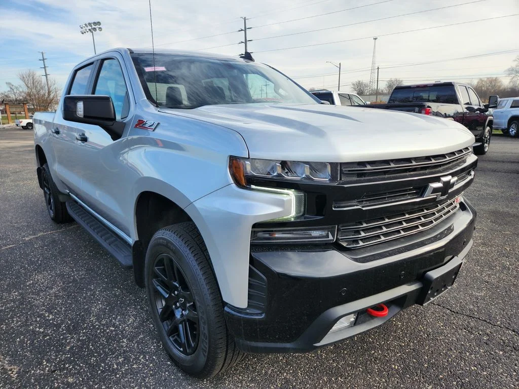 Used 2022 Silver Chevrolet Trail Boss Crew 4X4 image 1
