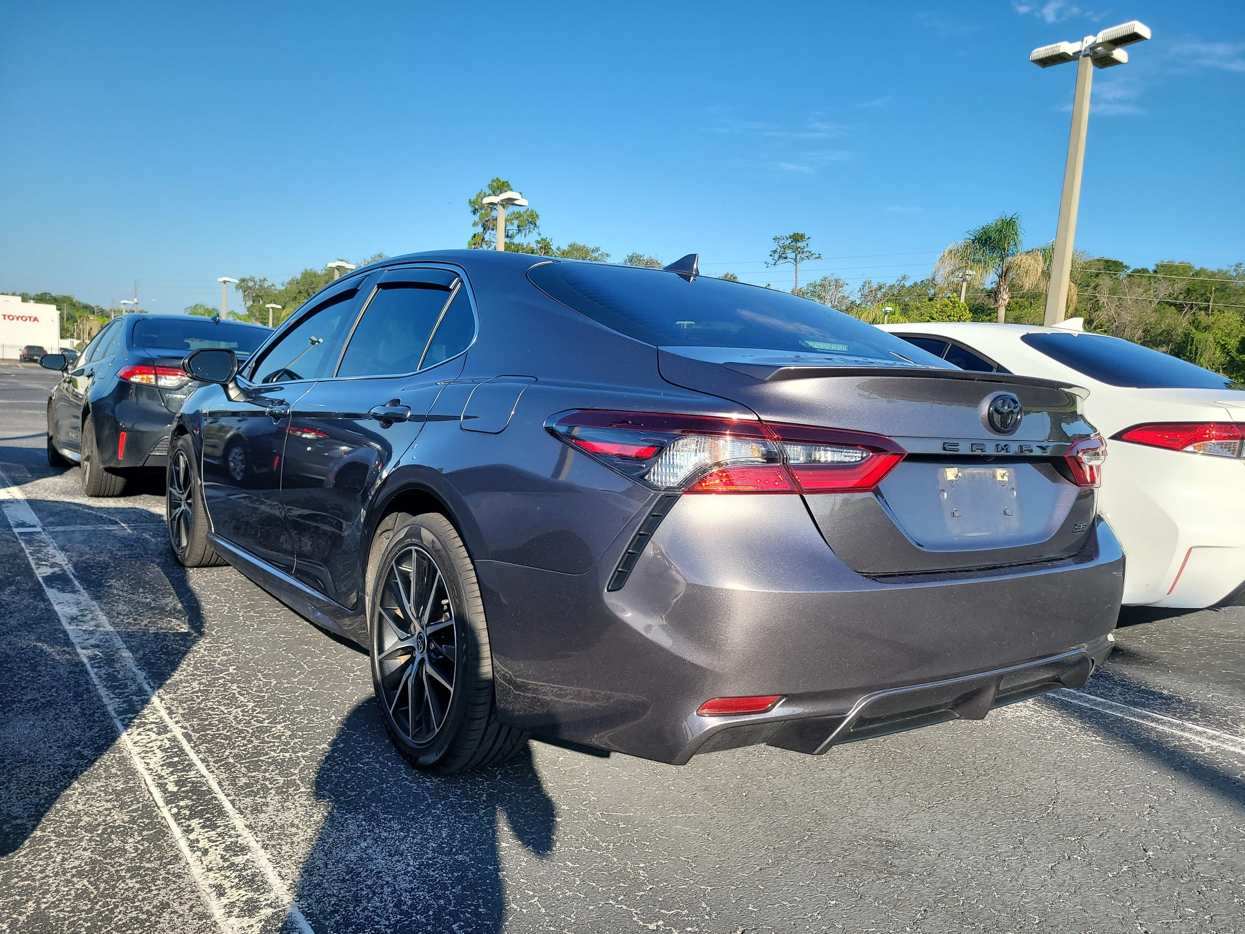 Used 2023 Predawn Gray Mica Toyota SE image 4