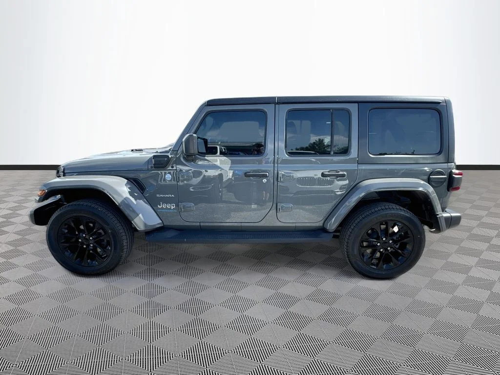 Used 2023 Gray Jeep Sahara 4xe image 9
