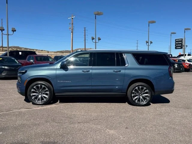 Certified Used 2026 Lakeshore Blue Metallic Chevrolet High Country image 2