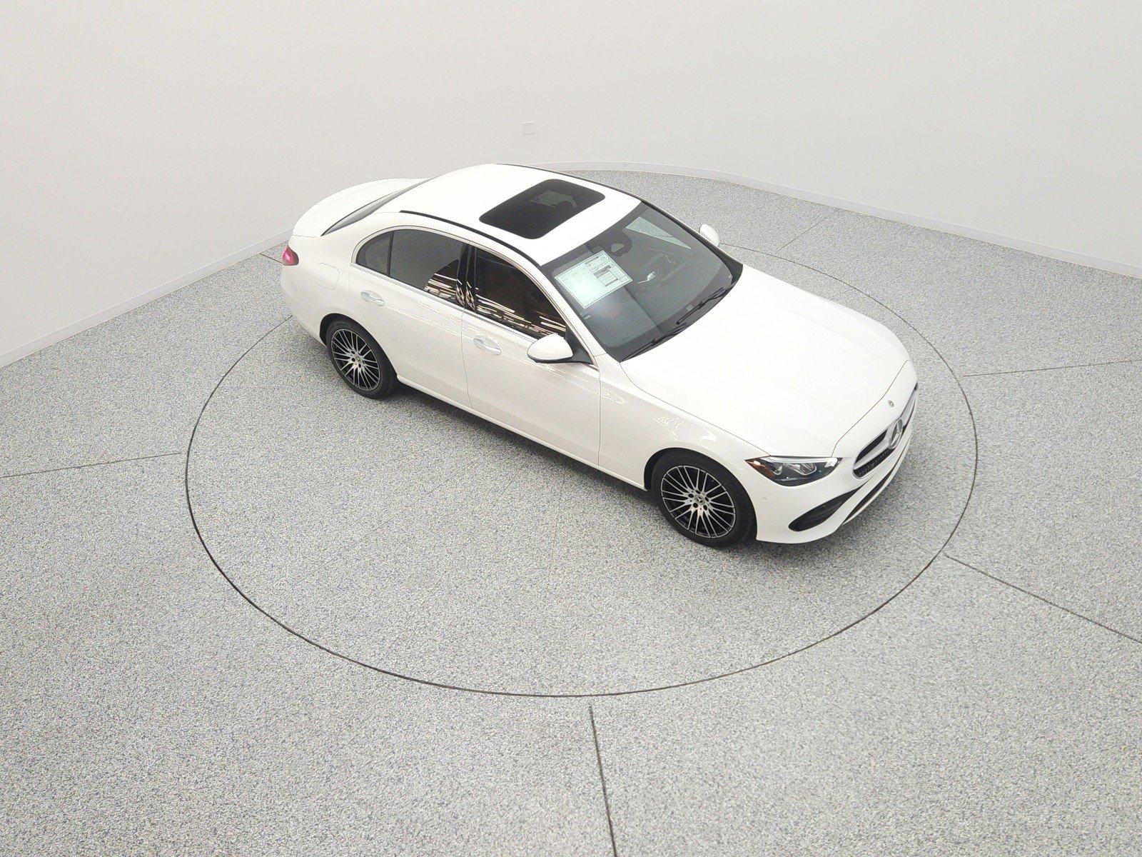 New 2026 MANUFAKTUR Moonlight White Metallic Mercedes-Benz C 300 Sedan image 11