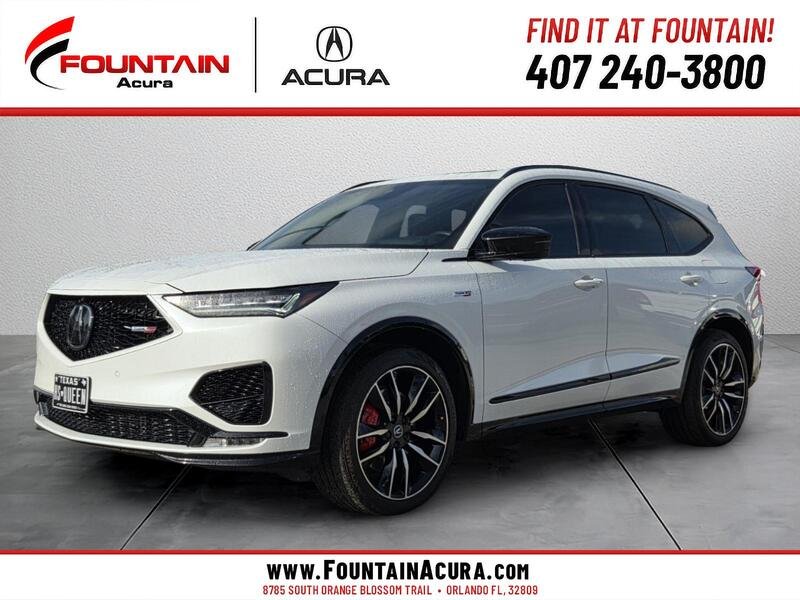Used 2022 Platinum White Pearl Acura TYPE S SH-AWD W/ADVANCE PACKAGE image 1