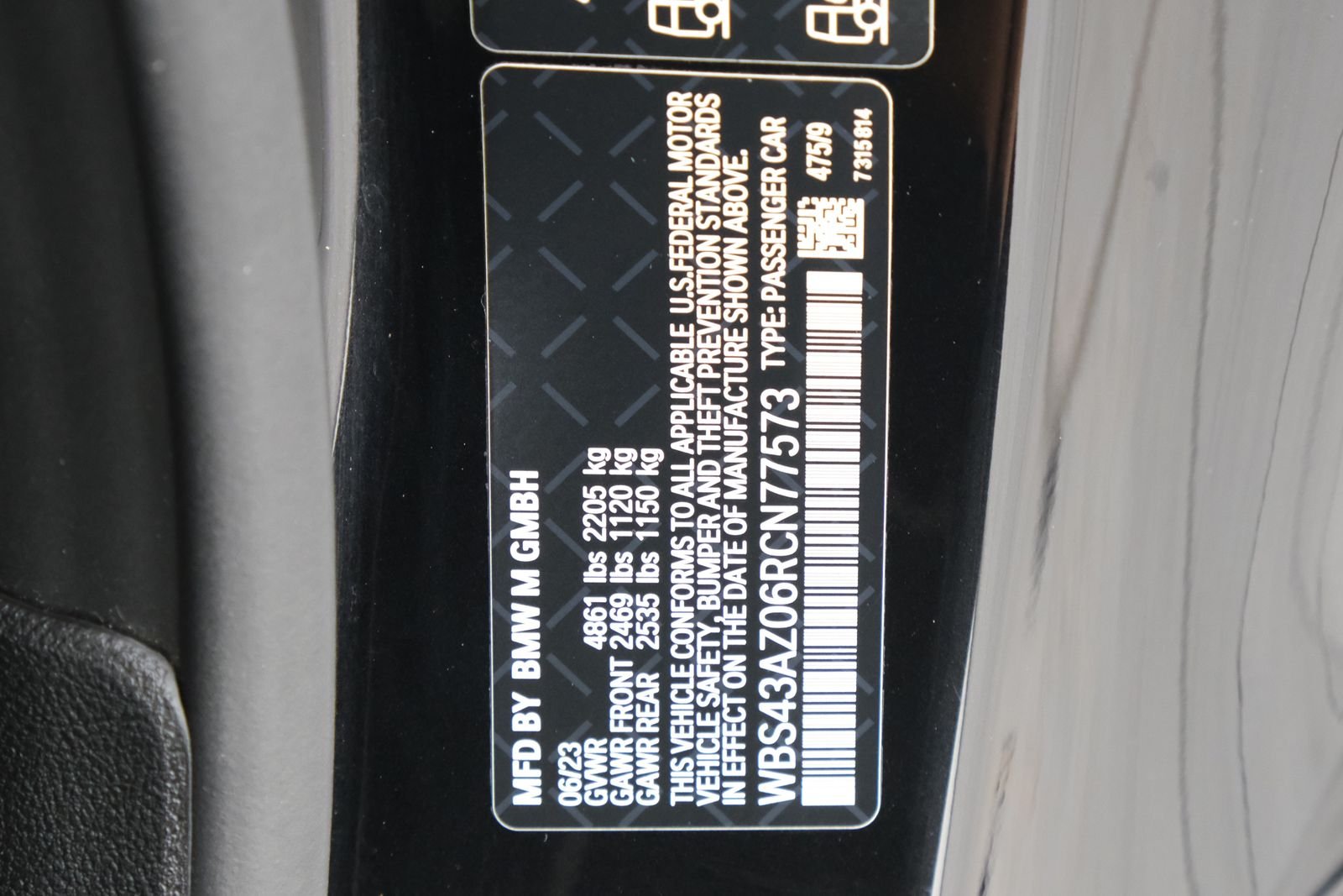 Used 2024 Black Sapphire Metallic BMW Competition image 34