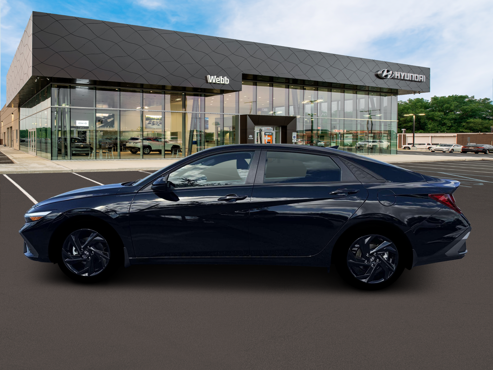 New 2026 Black Hyundai SEL Sport image 3