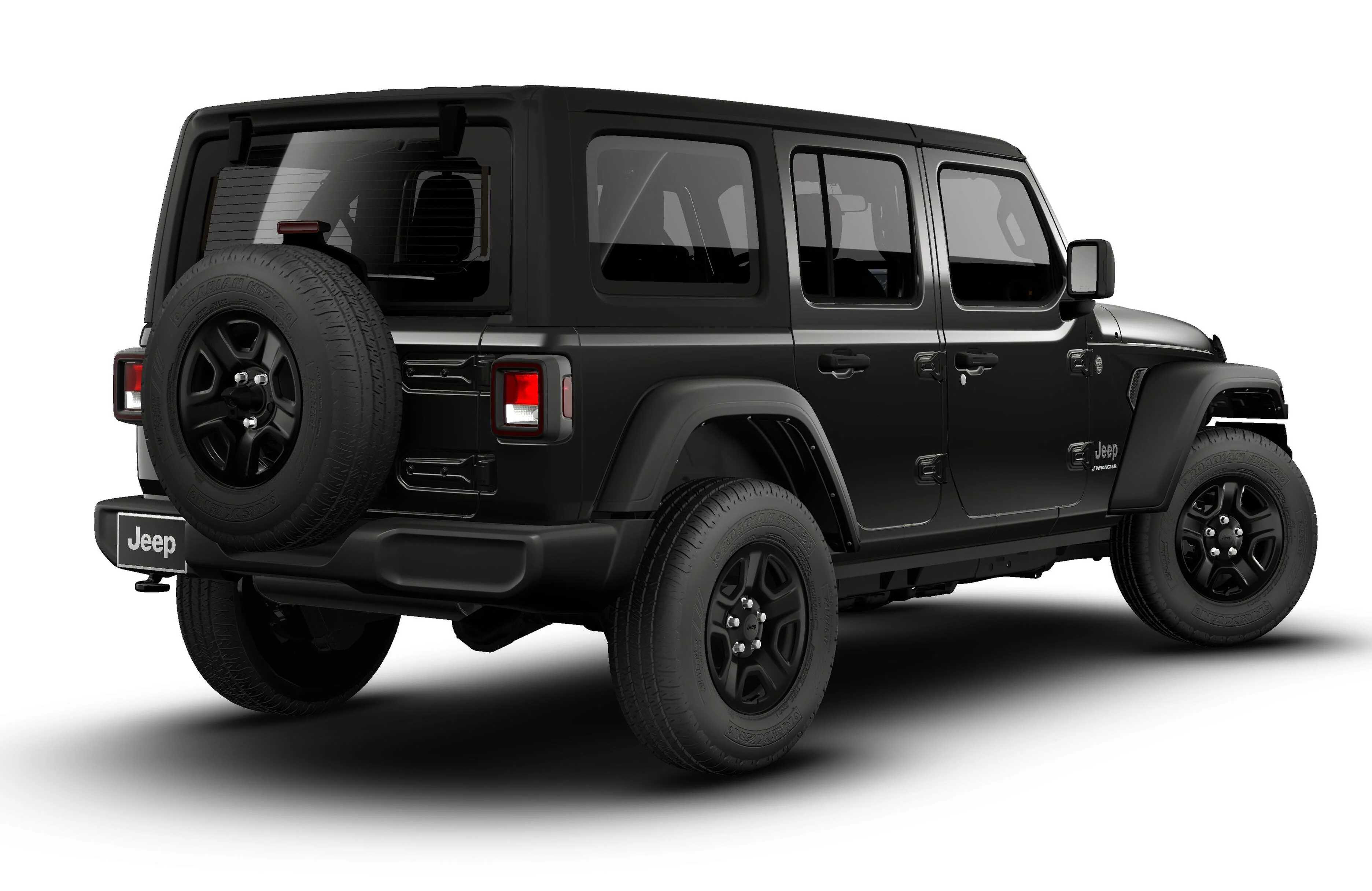 New 2026 Black Clear-Coat Exterior Paint Jeep Sport image 2