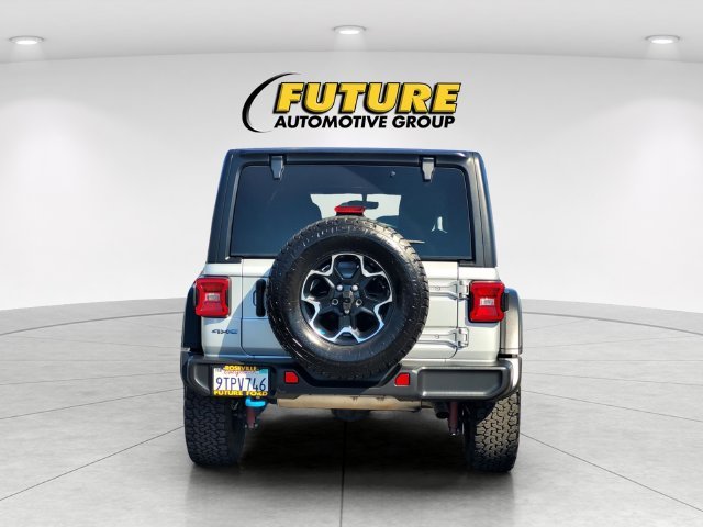 Used 2023 Silver Jeep Rubicon 4xe image 5