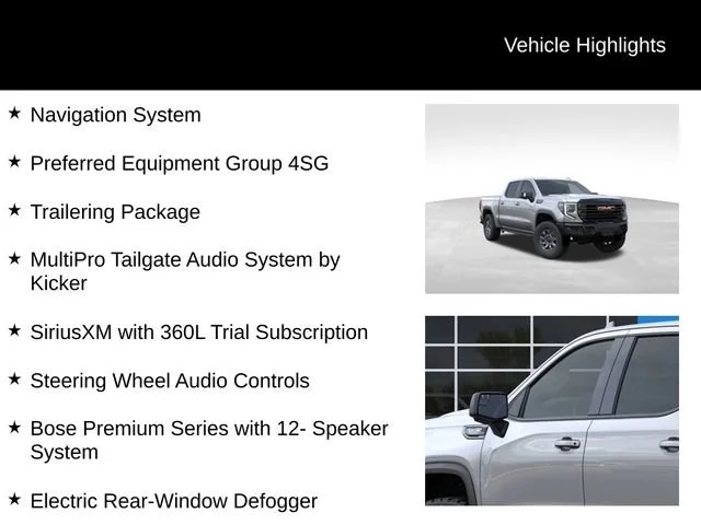 New 2026 Sterling Metallic GMC AT4X image 8