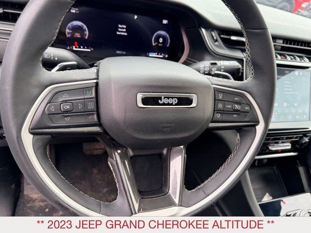 Certified Used 2023 White Jeep Altitude X image 19