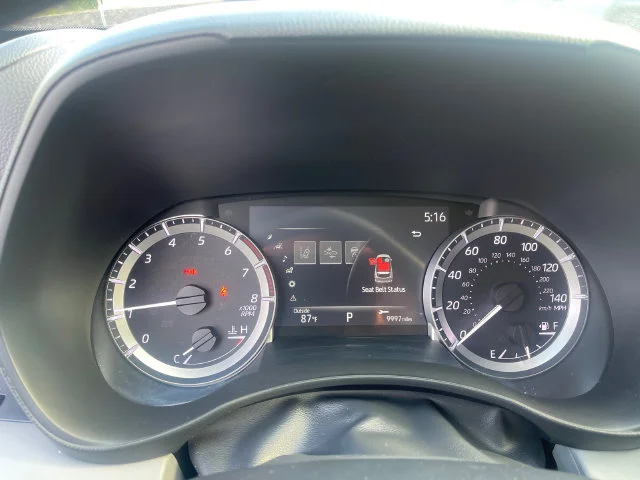 Used 2023 White Toyota LE image 9