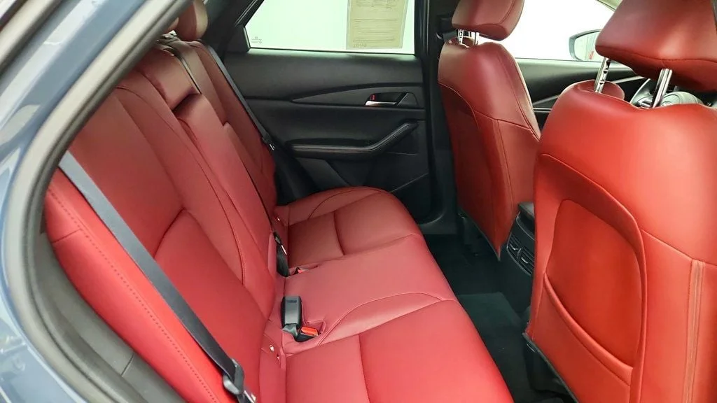 Used 2023 Polymetal Gray Metallic Mazda 2.5 S Carbon Edition AWD w/ Red Leather & Moonroof image 23