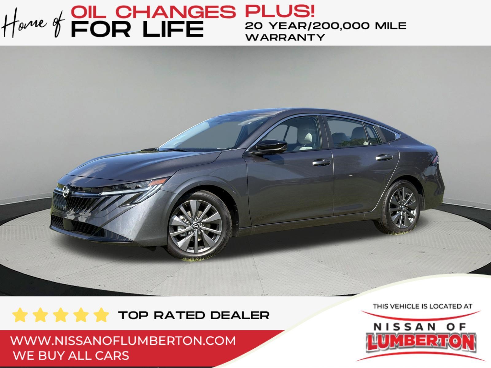 New 2026 Gun Metallic Nissan SL image 1