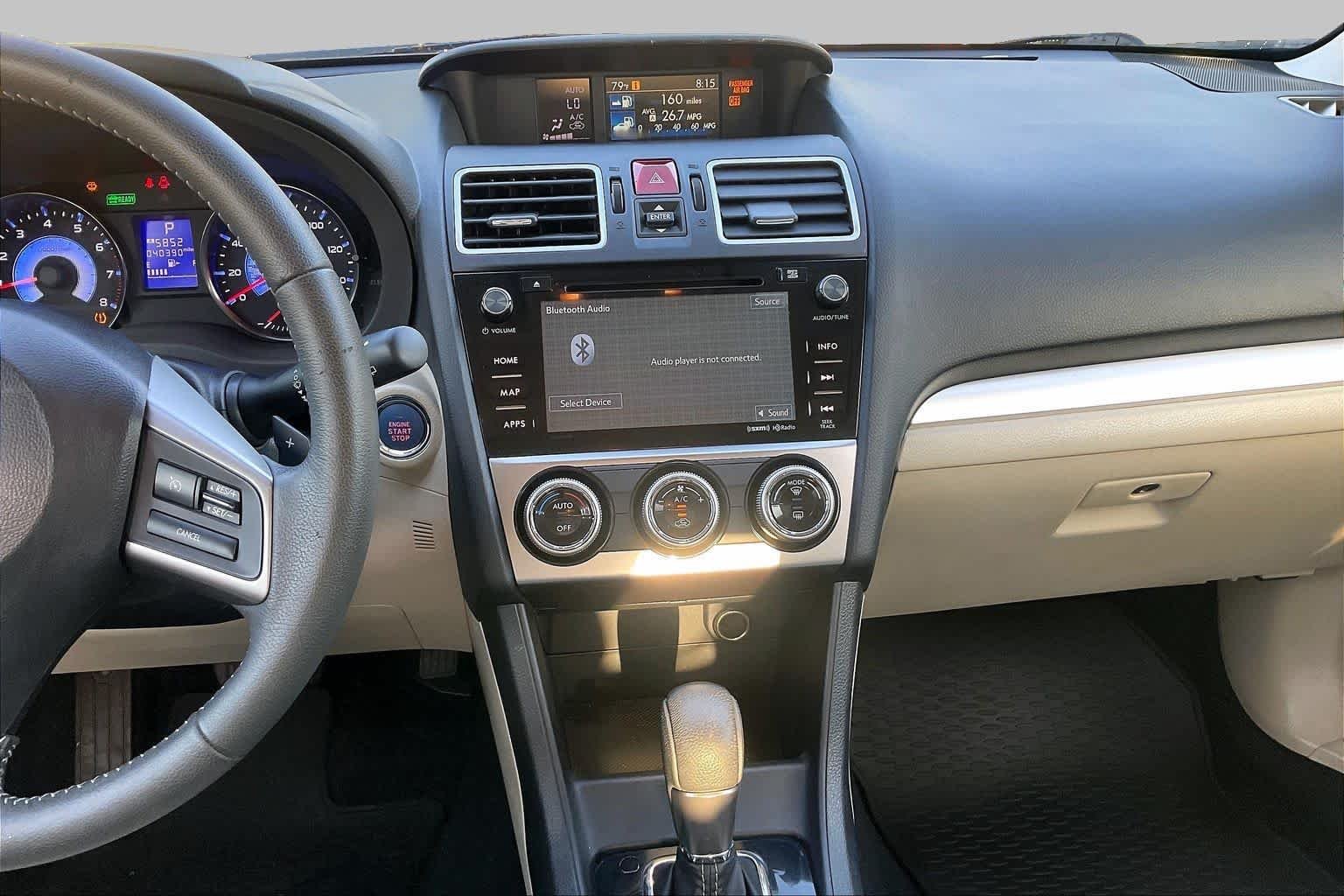 Used 2015 Quartz Blue Pearl Subaru Touring image 7