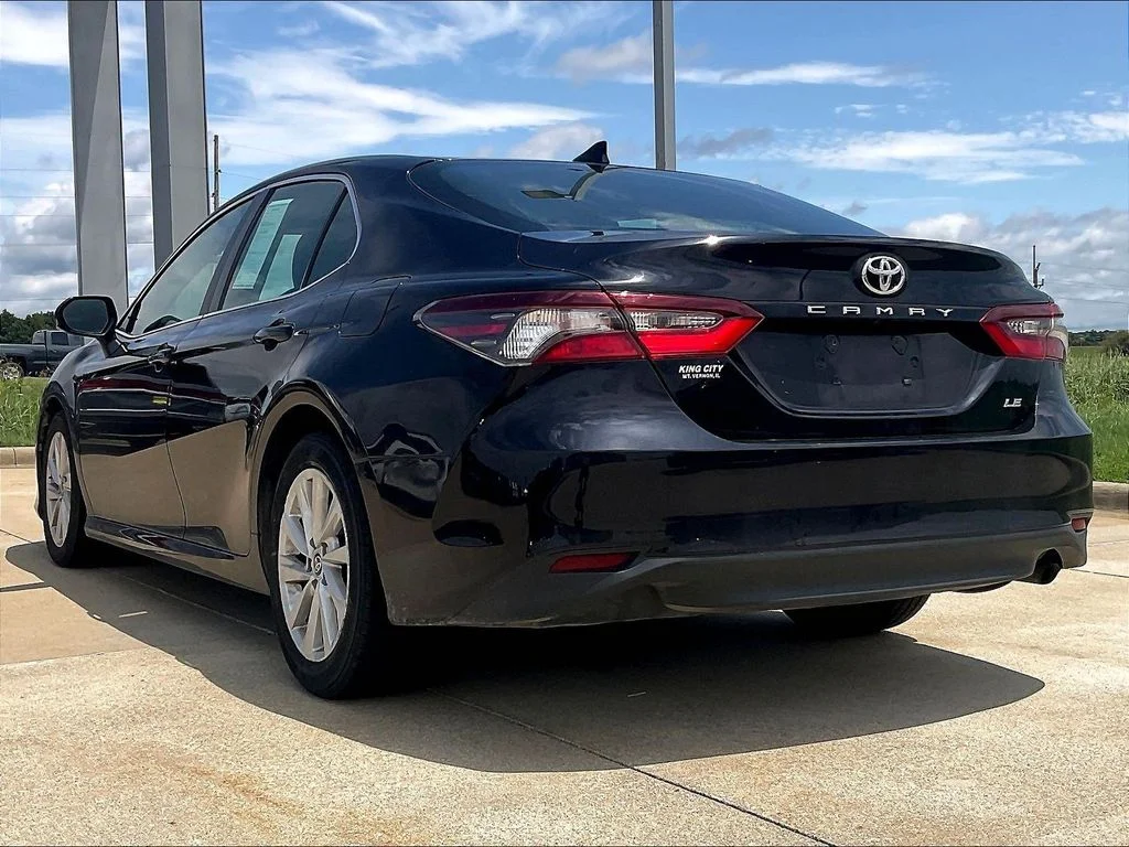 Used 2022 Black Toyota LE image 3
