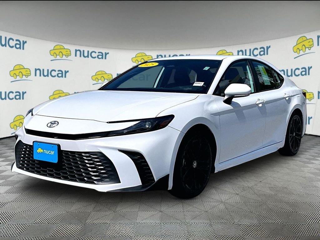 Used 2025 White Toyota SE image 3
