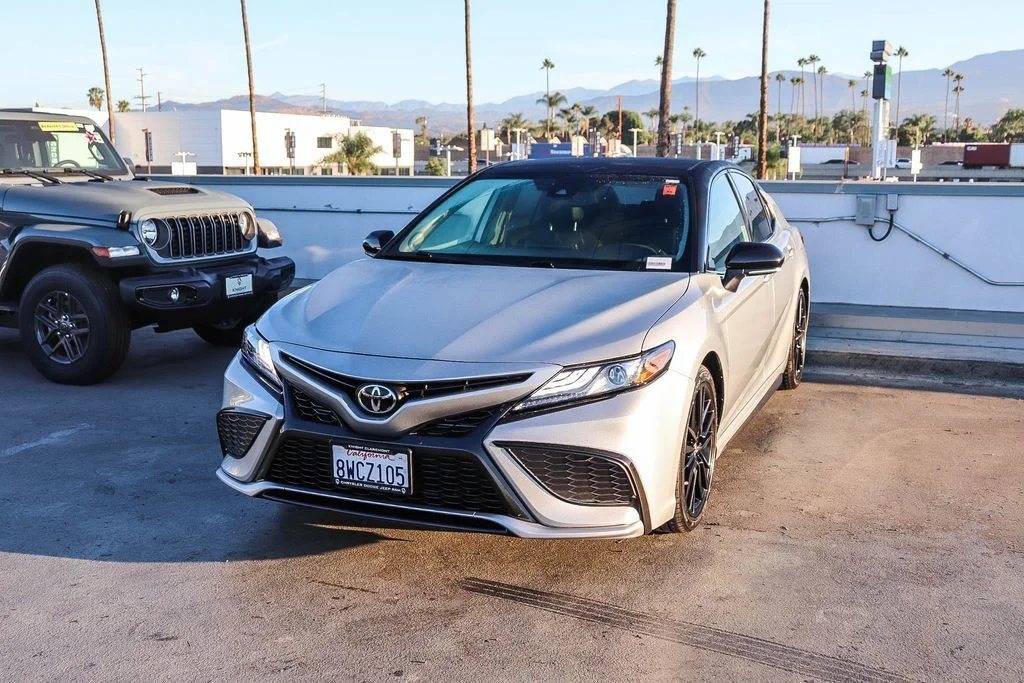 Used 2021 Silver Toyota XSE image 4