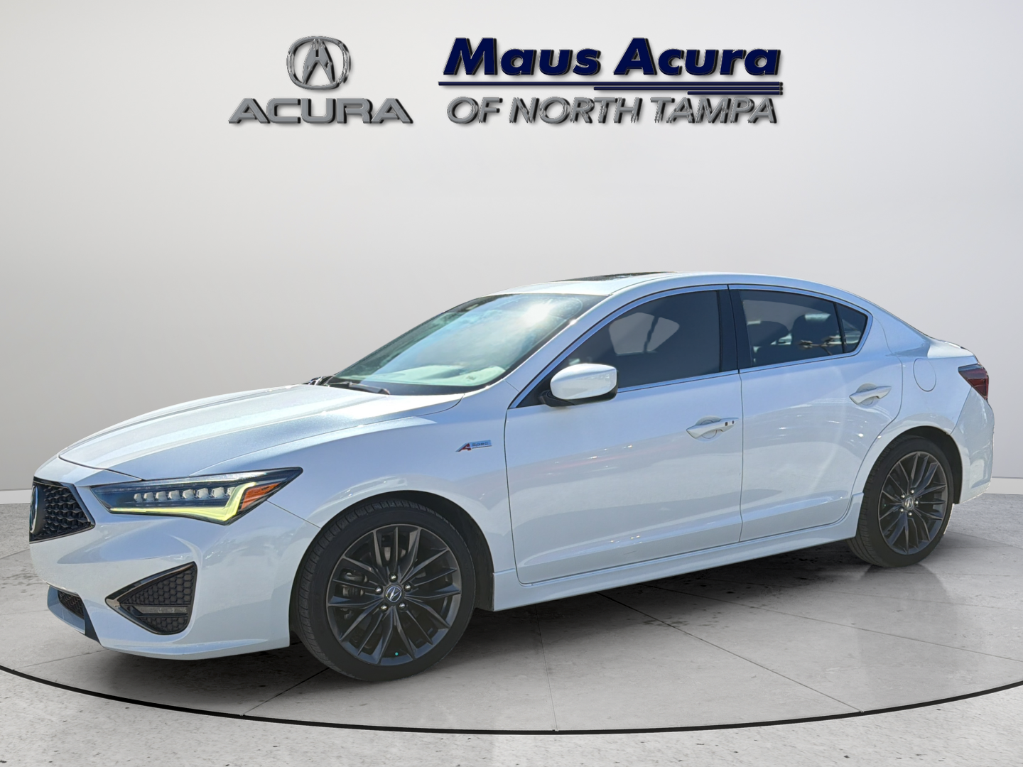 Used 2020 Platinum White Pearl Acura Premium and A-SPEC Packages image 5