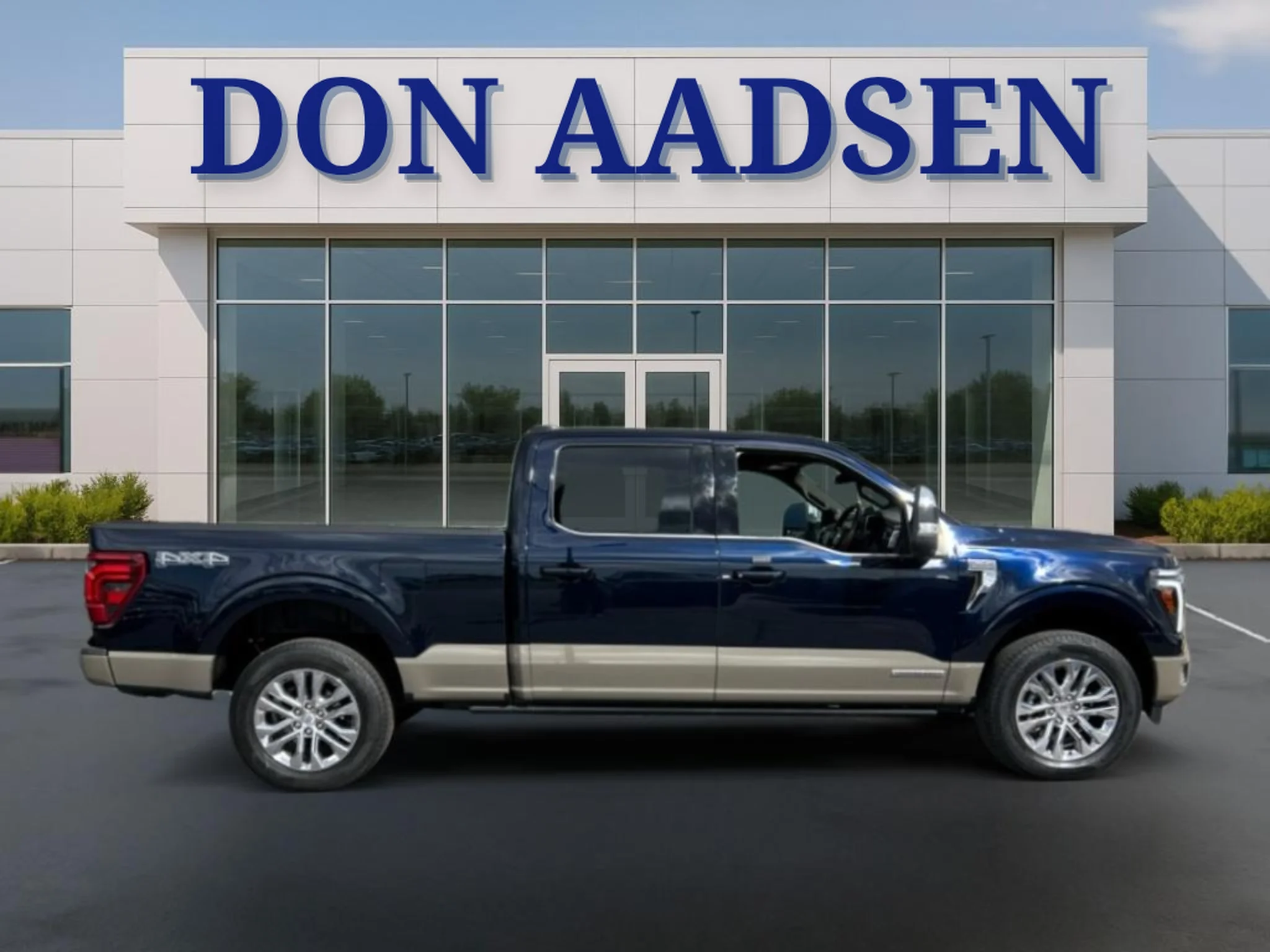 Certified Used 2025 Antimatter Blue Metallic Ford King Ranch image 5