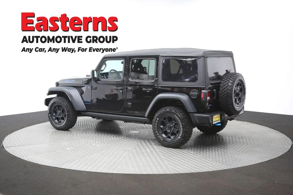 Used 2023 Black Jeep Willys 4xe image 65