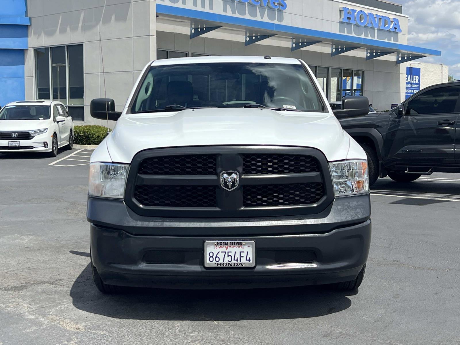Used 2021 Bright White Clearcoat Ram Tradesman image 3