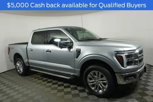 New 2026 Iconic Silver Metallic Ford Lariat® image 2