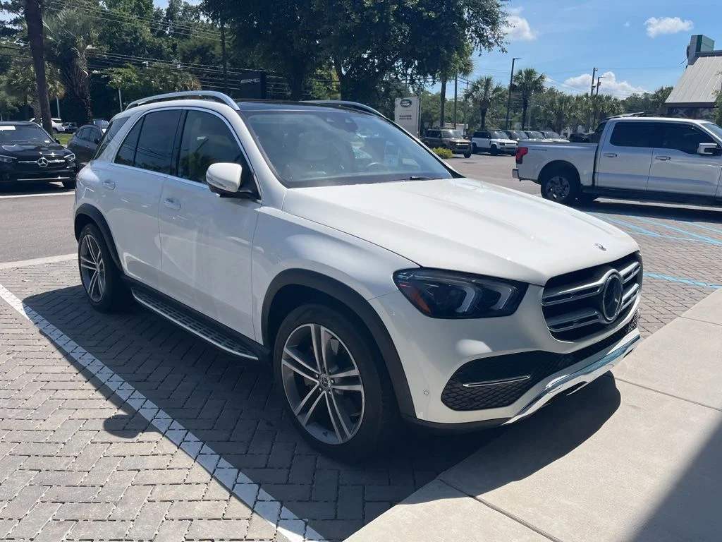 Certified Used 2022 Polar White Mercedes-Benz GLE 450 image 4