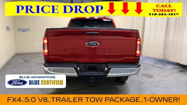 Certified Used 2021 Red Metallic Ford XLT image 52