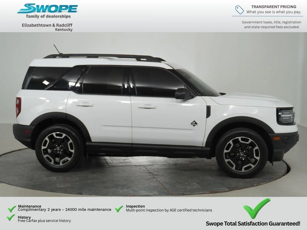 Certified Used 2023 Oxford White Ford Outer Banks image 2