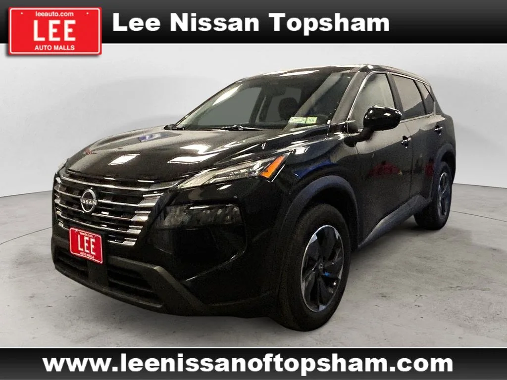 Used 2025 Super Black Nissan SV image 1