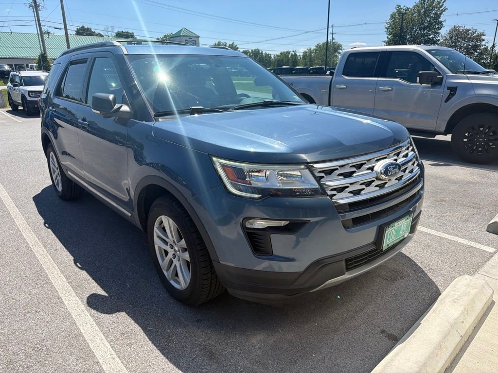 Used 2019 Blue Metallic Ford XLT image 3