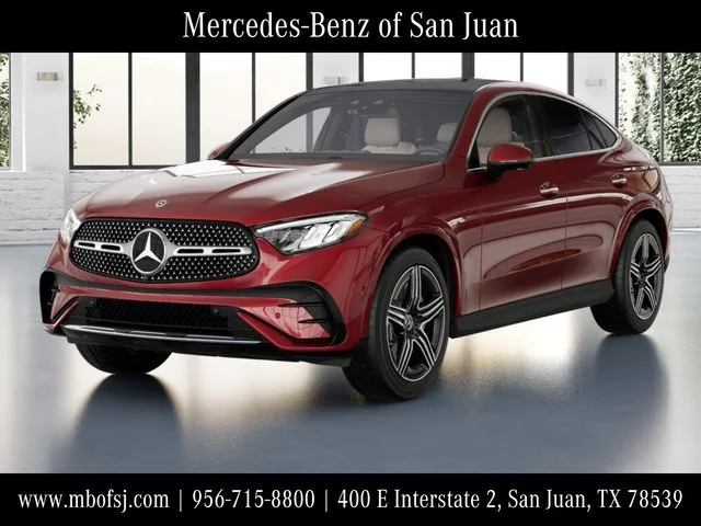 New 2027 Red Mercedes-Benz GLC 300 image 1