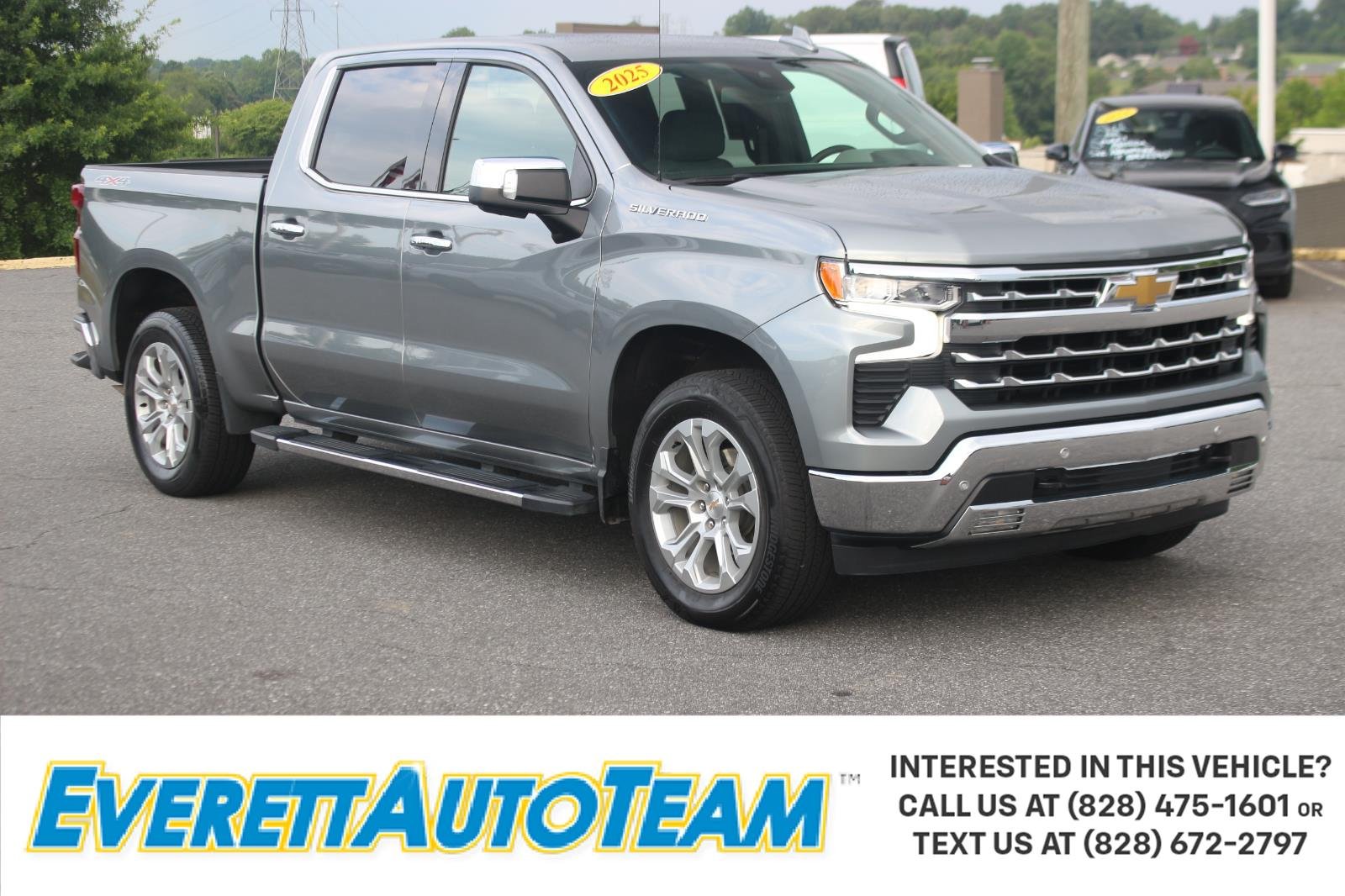 Used 2025 Sterling Gray Metallic Chevrolet LTZ image 1