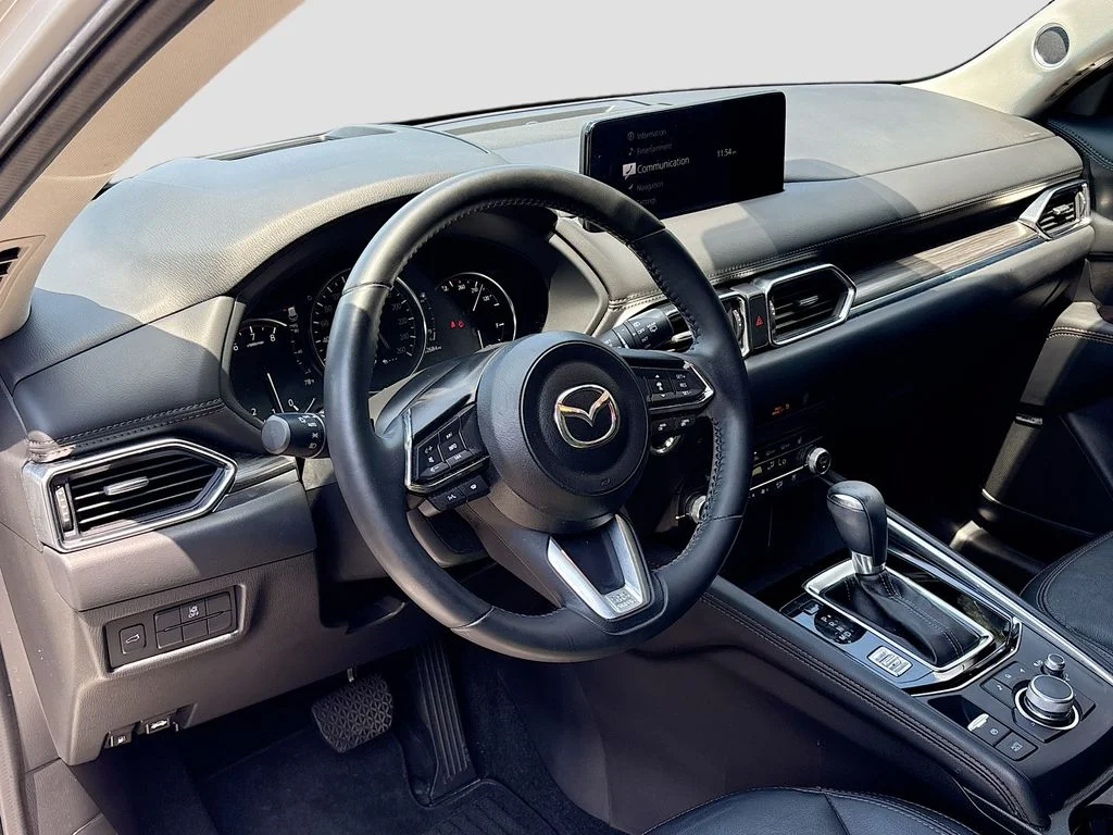 Certified Used 2023 White Metallic Mazda 2.5 S Premium Plus Package image 9