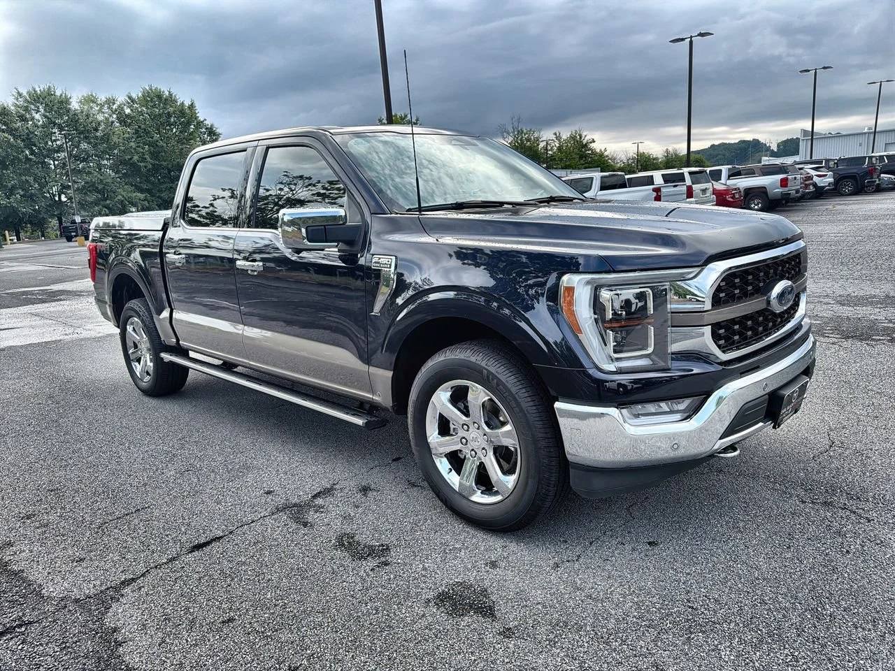Used 2023 Blue Ford King Ranch image 2