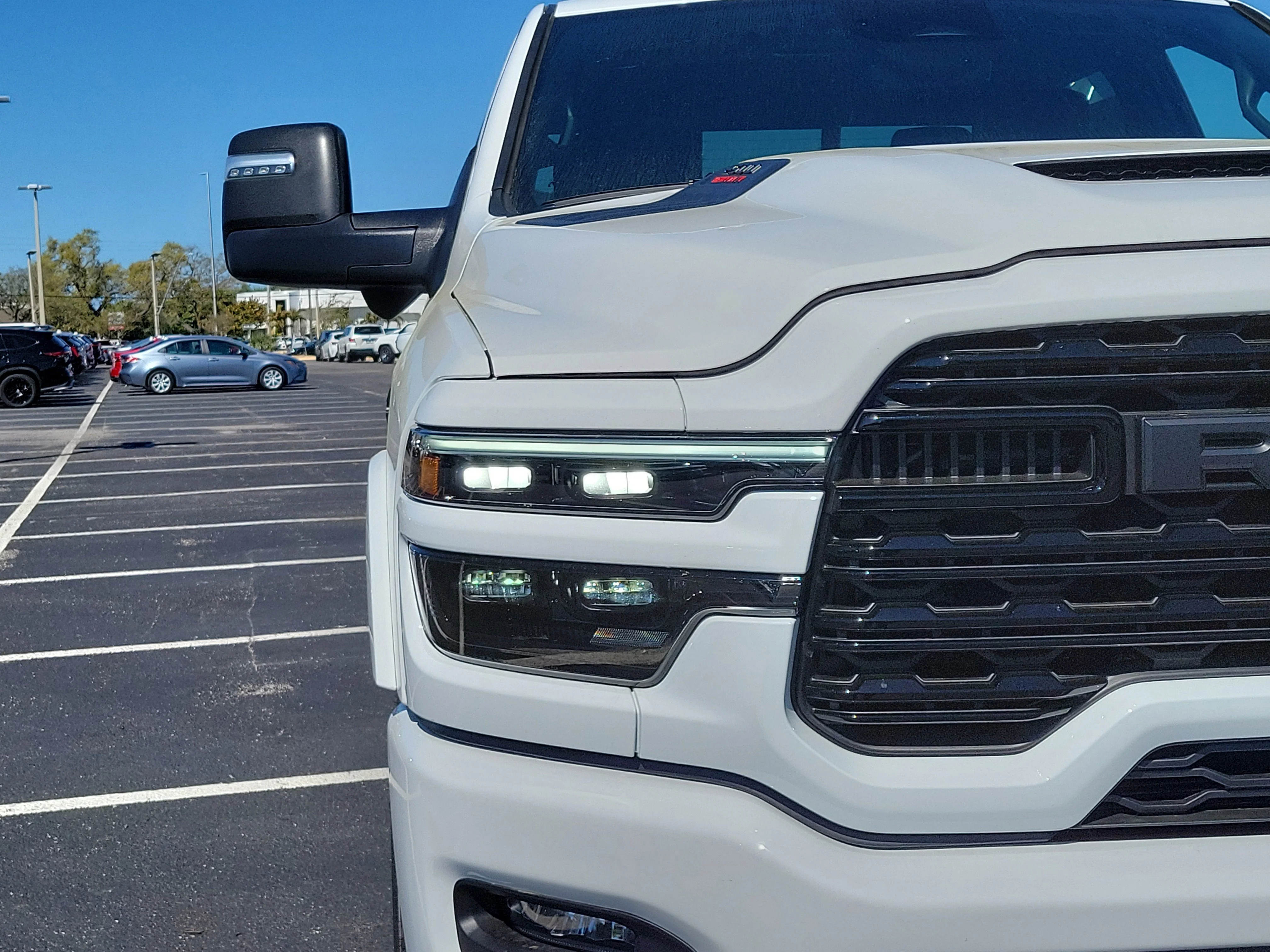 New 2026 Bright White Clearcoat RAM Limited image 7