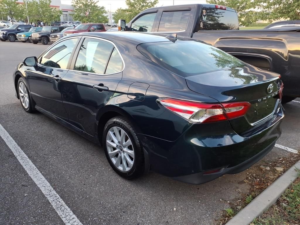 Used 2020 Blue Toyota LE image 3