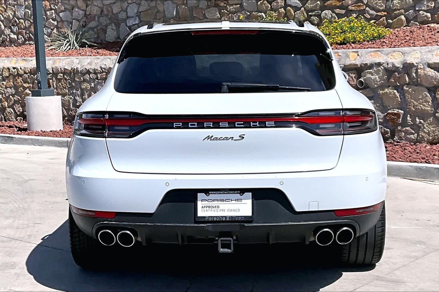 Certified Used 2021 Carrara White Metallic Porsche S image 6