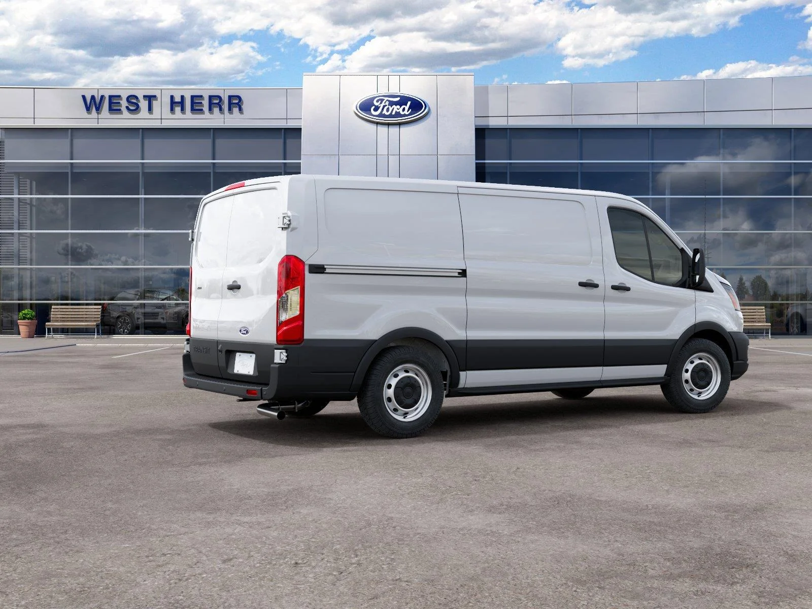 New 2027 Oxford White Ford Cargo Van image 6
