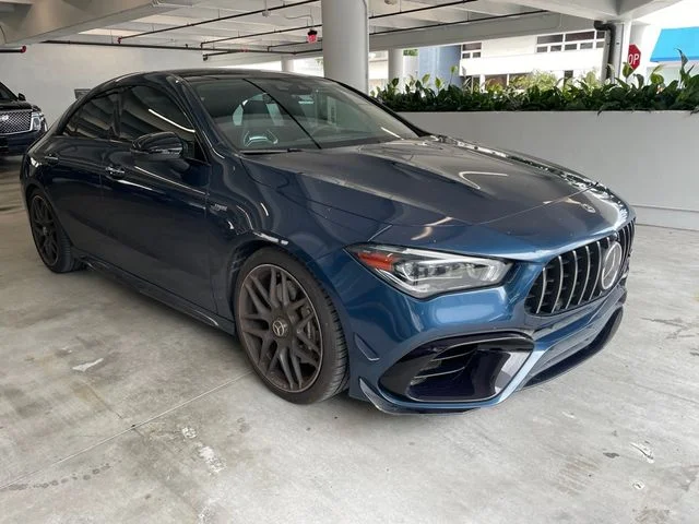 Used 2020 Blue Mercedes-Benz CLA 45 AMG® image 3