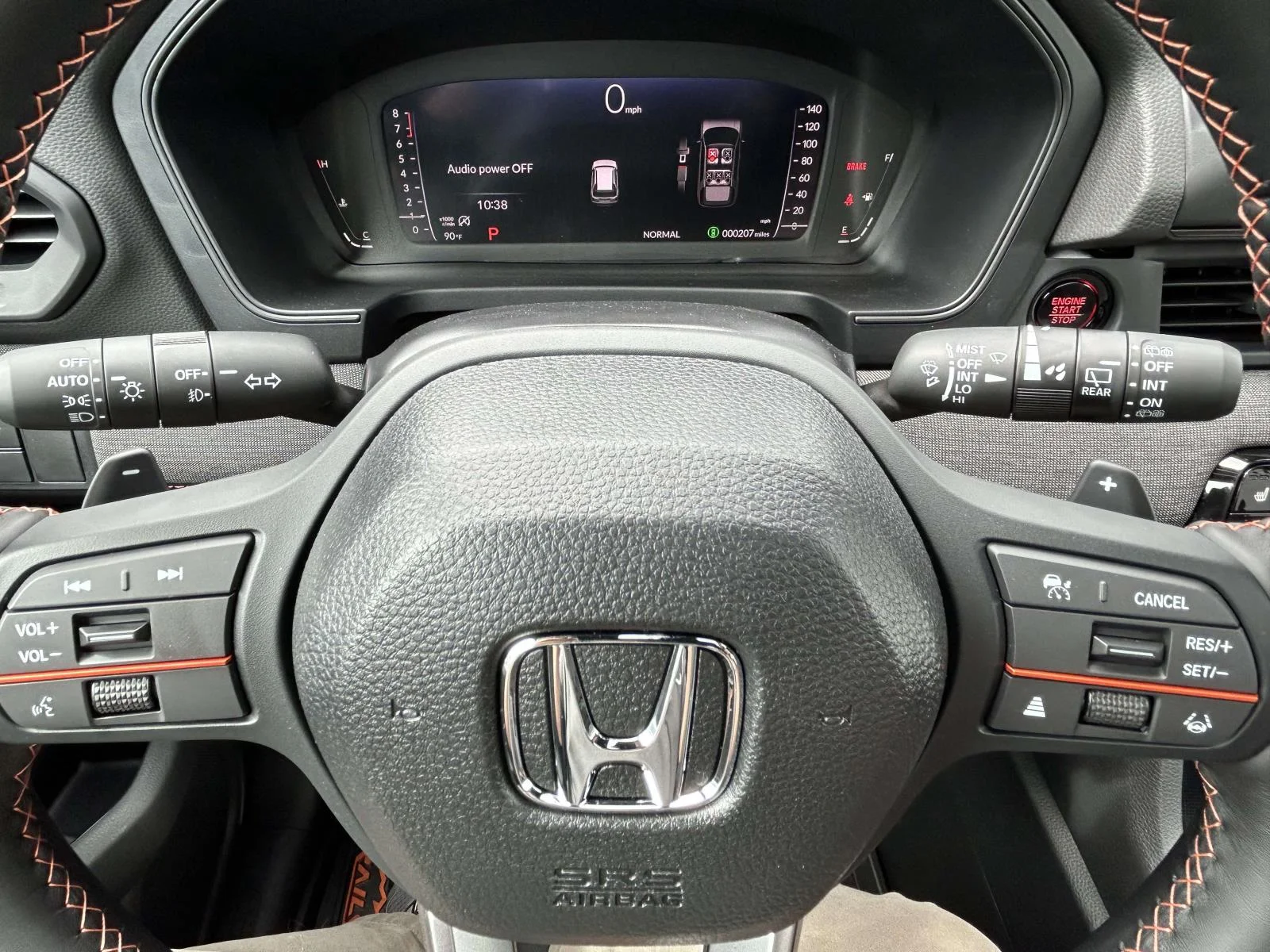 New 2026 Radiant Red Metallic II Honda TRAILSPORT AWD image 4