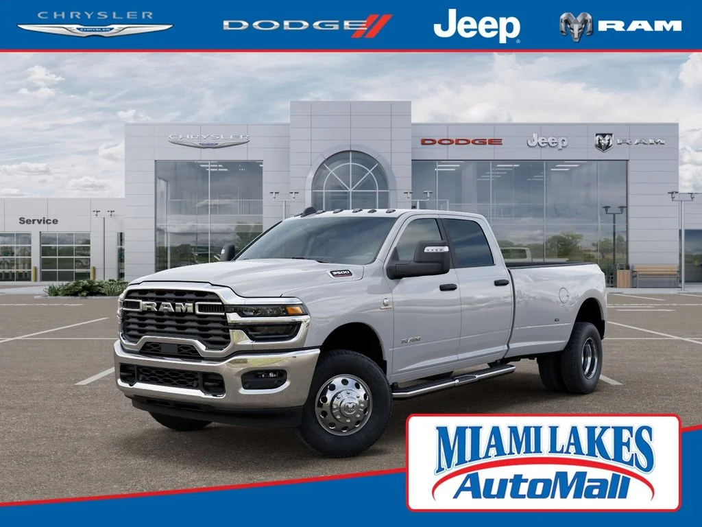 New 2026 Bright White Clear-Coat Exterior Paint RAM Big Horn image 1