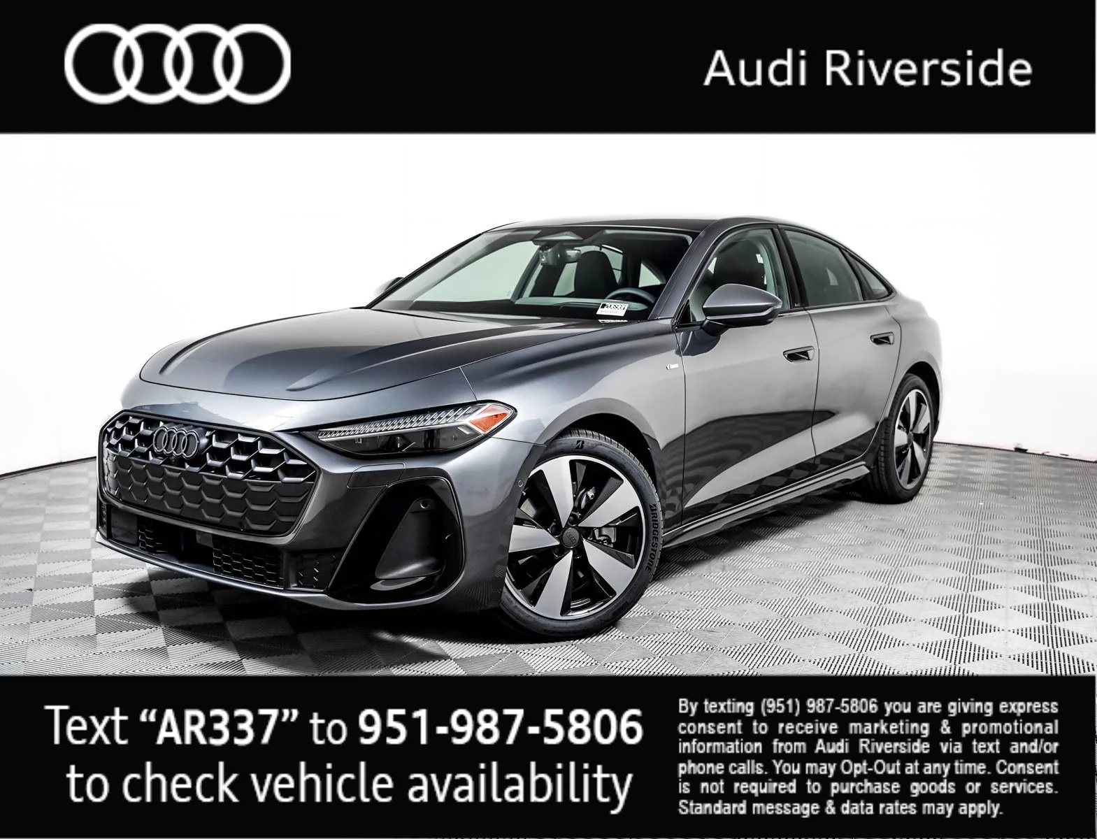 New 2026 Daytona Gray Metallic Audi Premium Plus image 1