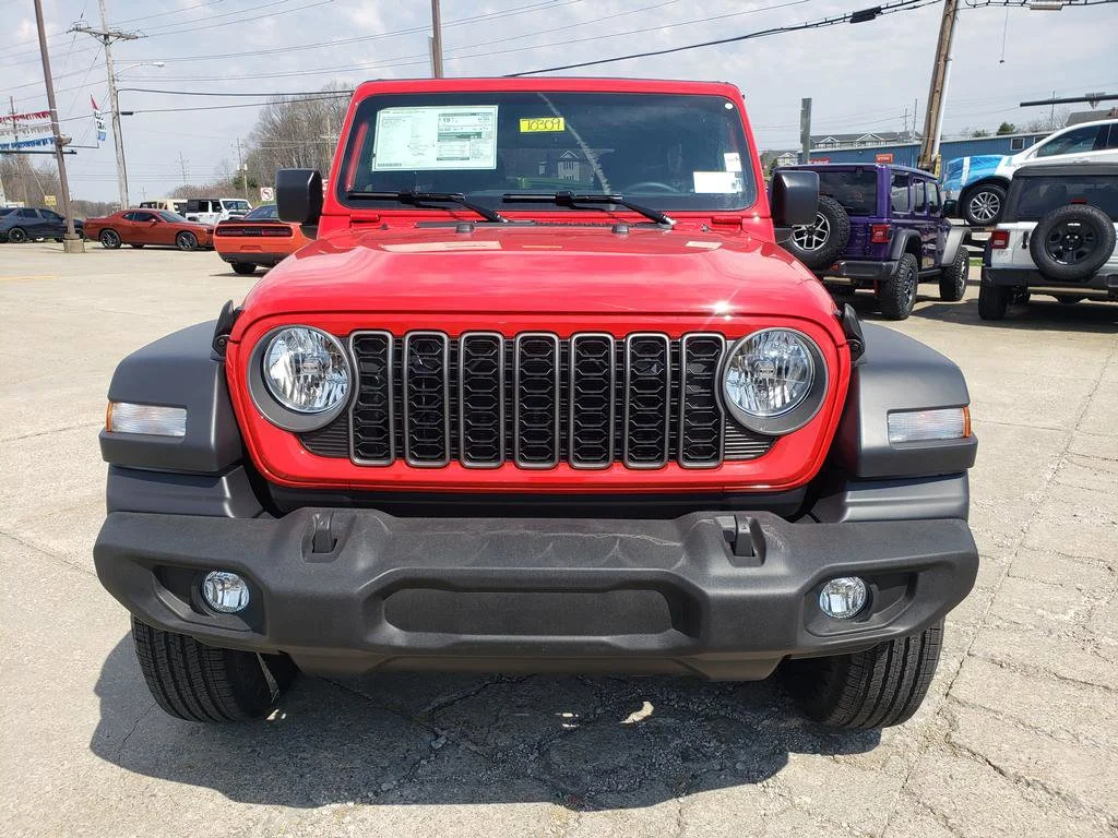 New 2026 Firecracker Red Clear-Coat Exterior Paint Jeep Sport image 9