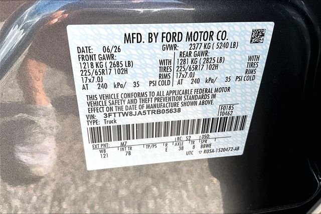 New 2026 Carbonized Gray Metallic Ford XLT image 12