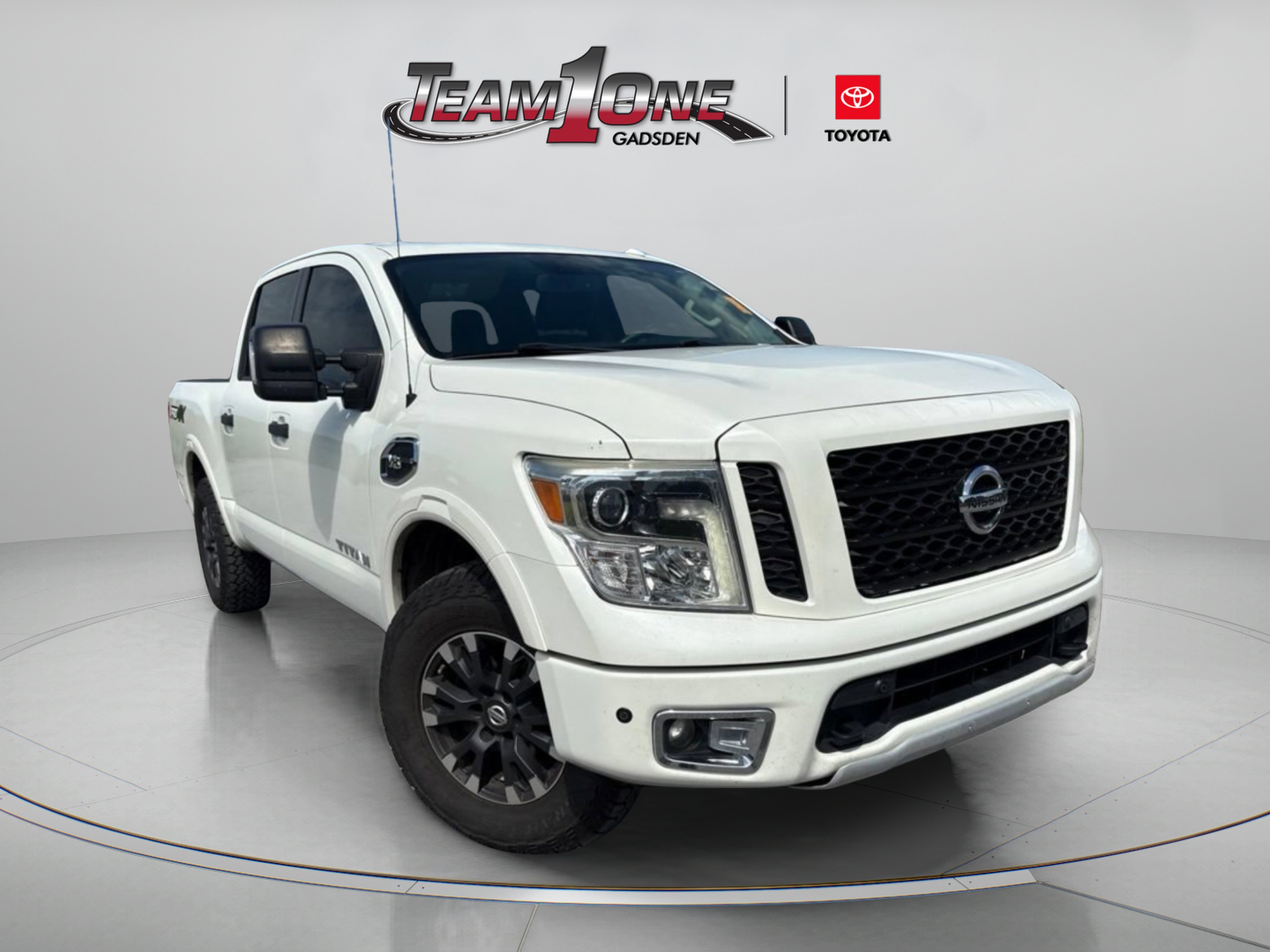 Used 2017 Pearl White Nissan PRO-4X image 1