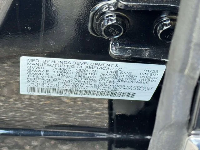 New 2026 Black Acura w/Advance Package image 16
