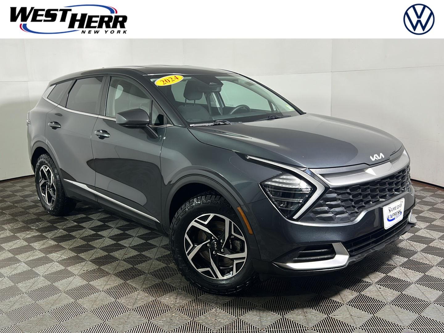 Used 2024 Gravity Gray Kia LX image 1