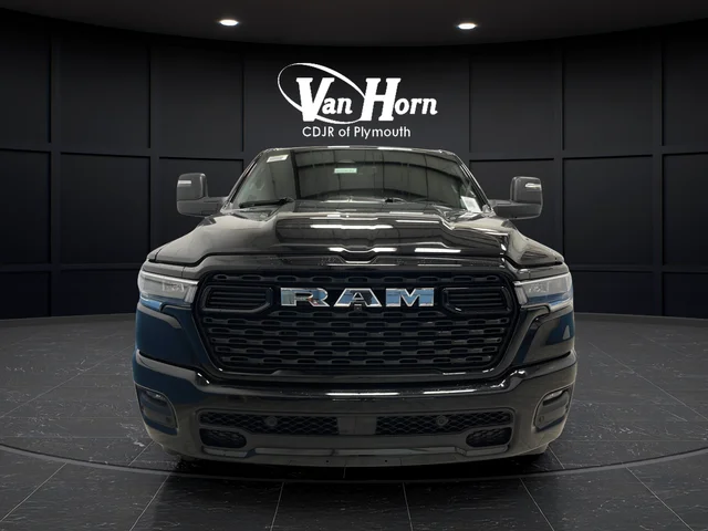New 2026 Diamond Black Crystal Pearl-Coat Exterior Paint RAM Big Horn/Lone Star image 2